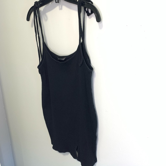 SHEIN Knot Shoulder Split Hem Suspender Dress #154 - Picture 4 of 8